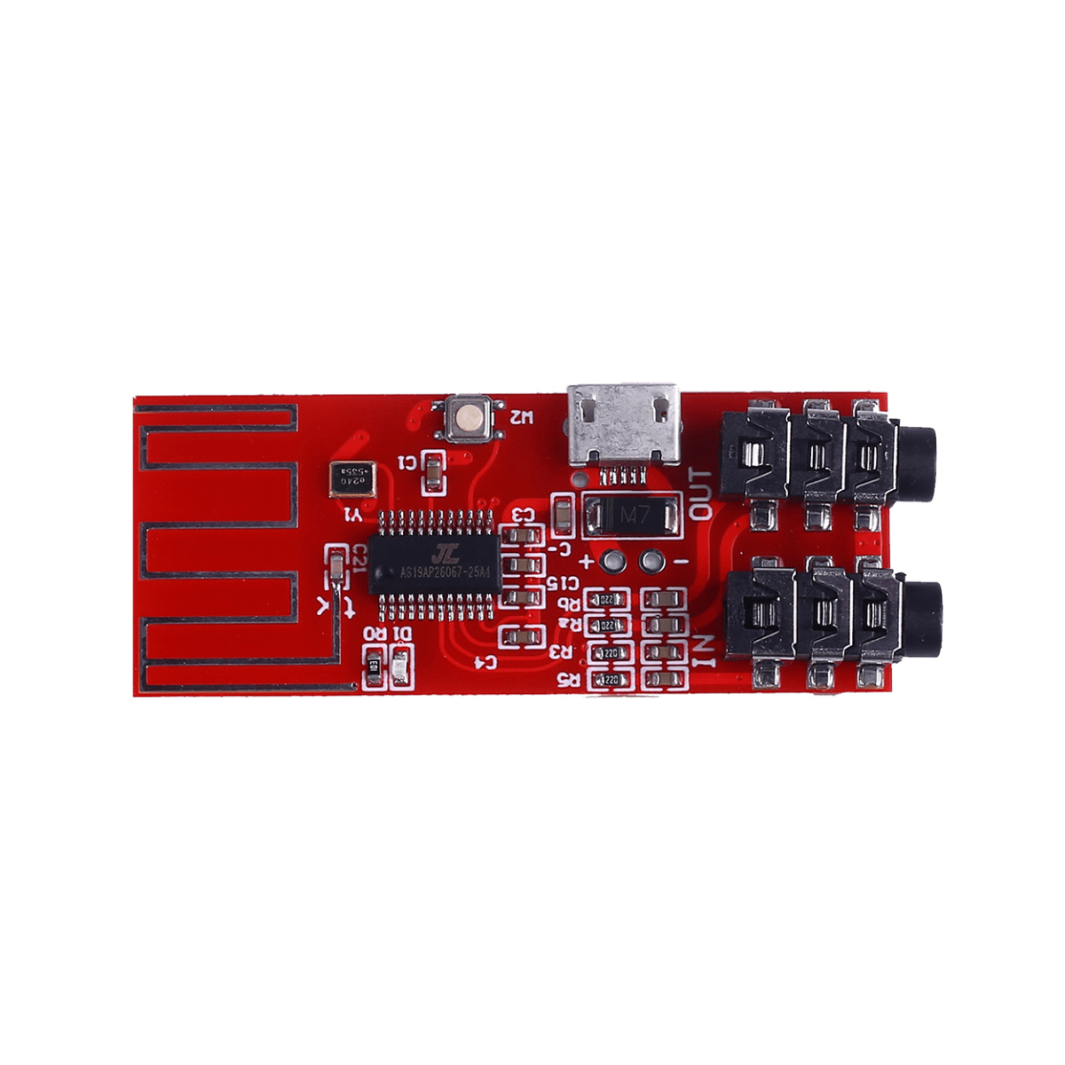 Módulo Placa Receptor Transmisor Bluetooth Auricular Estéreo - Imagen 2
