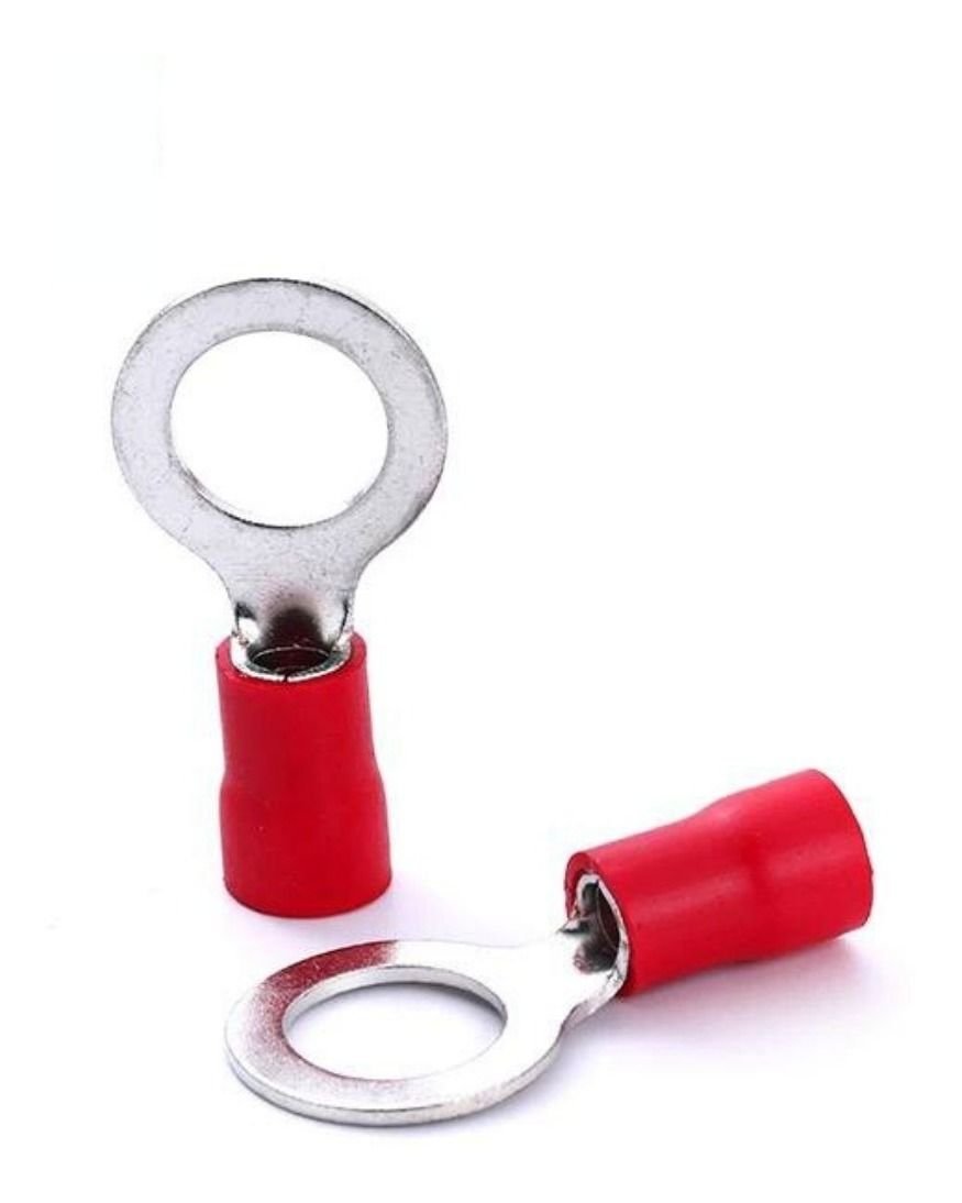 Terminal Preaislado Cobre Estañado Ojal Ø 4mm X 5 Unid