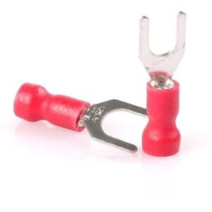 Terminal Preaislado Cobre Estañado Tipo U Ojal 3mm X 5 Unid