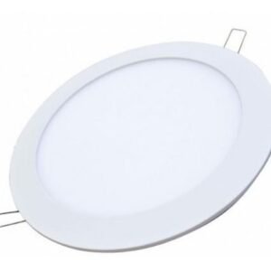 Plafon Led 18w De Embutir Techo Panel Redondo Blanco Frio