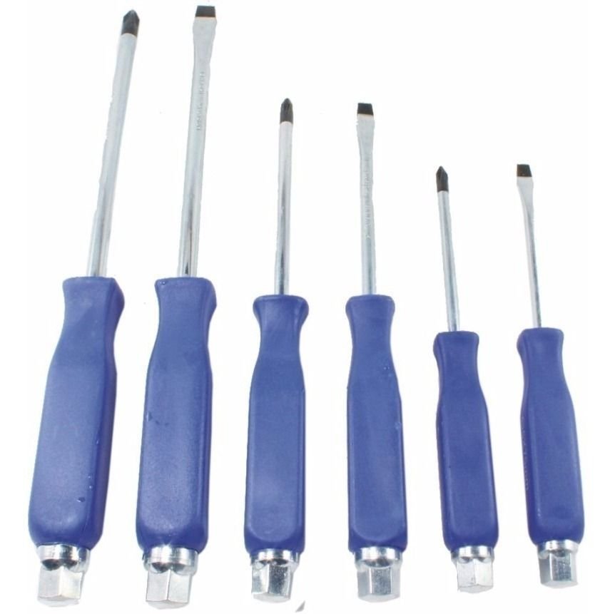 Juego Destornillador Golpe 6 Piezas Mecanica Profesional