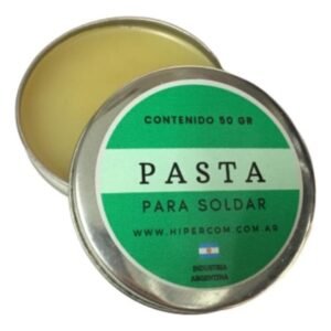 Pasta Para Soldar 50 Gramos Estaño Electrónica