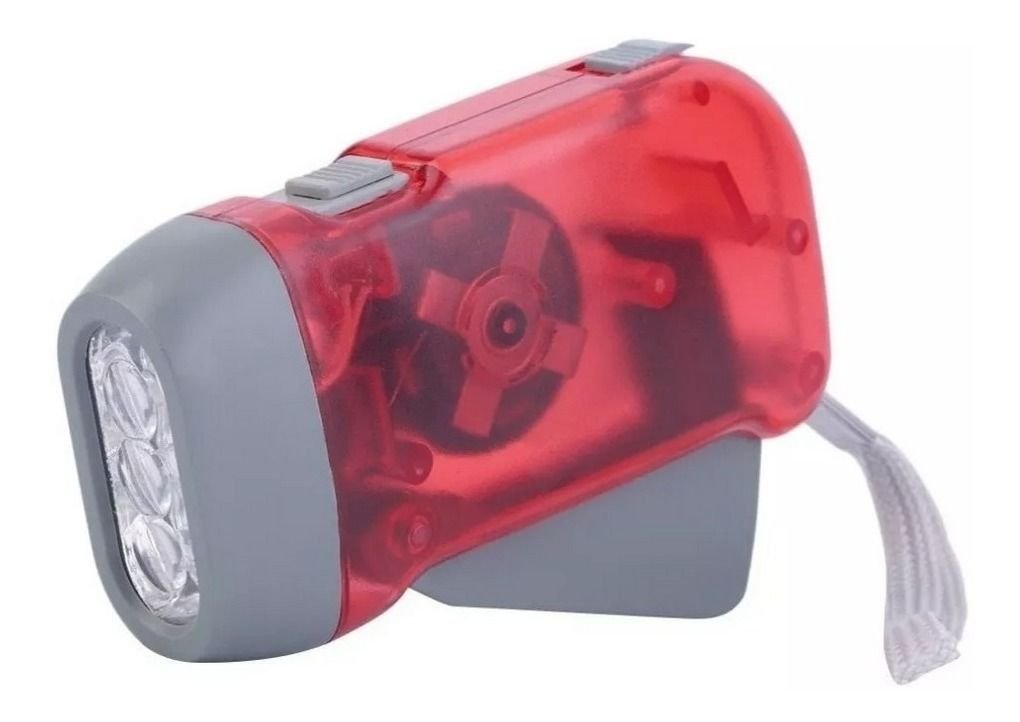 Linterna 3 Led Autorecargable Sin Pilas Con Recuperador - Imagen 2