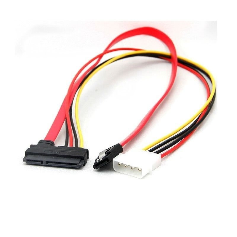 Juego Kit Combo Cable Sata Datos Pc Hdd Disco Rigido