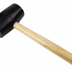 Martillo Maza De Goma 300grs Mango Madera