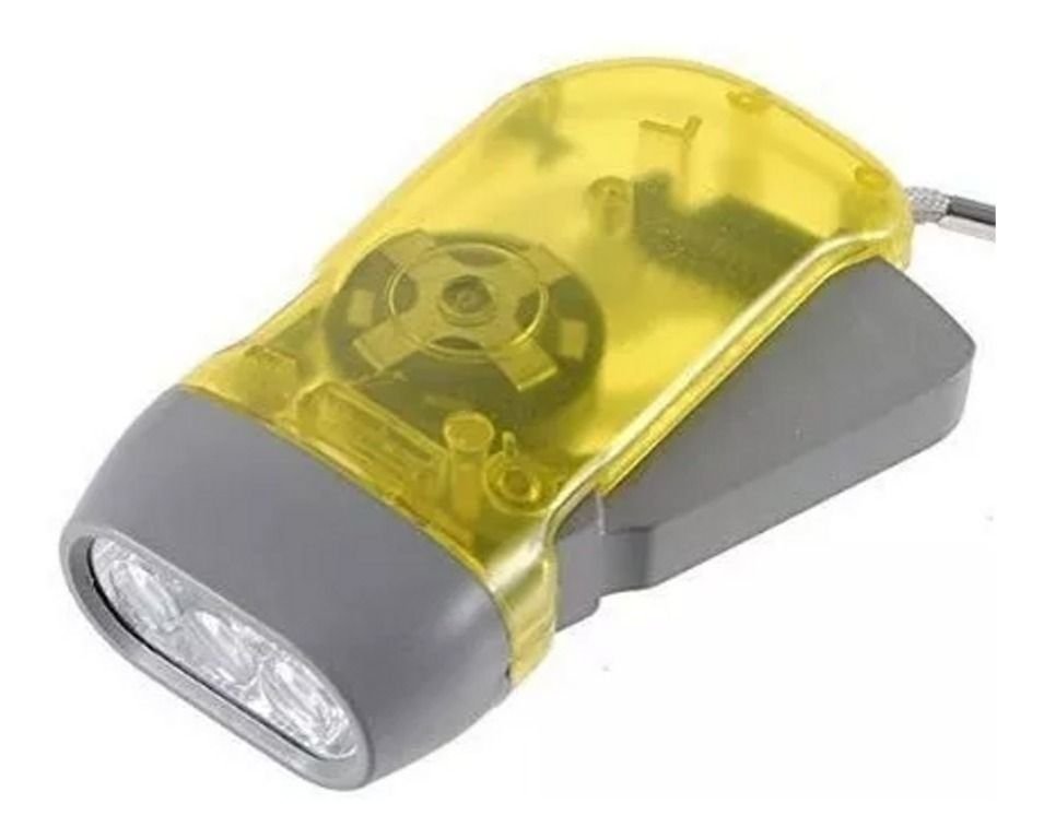 Linterna 3 Led Autorecargable Sin Pilas Con Recuperador - Imagen 3