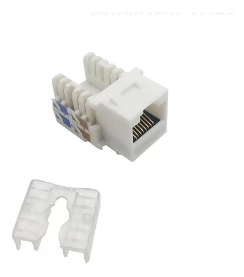 Jack Rj45 Ficha Conector Red Utp Cat 6