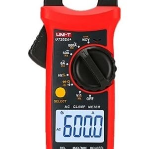Pinza Amperométrica Digital Uni-t Ut202a+ 600a C/ Estuche