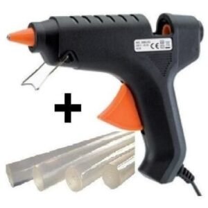 Pistola De Calor Silicona Plastico Electrica 60 W 11 Mm