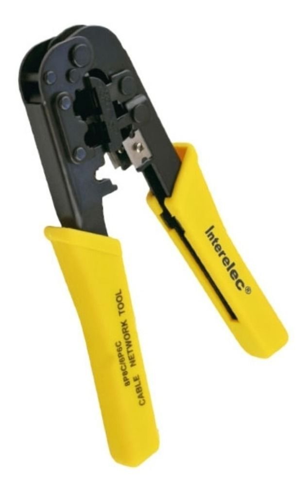 Crimpeadora Metalica Para Conectores Rj11 Rj12 Rj45 7,3
