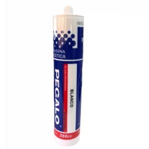 Sellador De Silicona Acetica Blanco Cartucho X 280cc