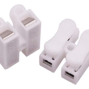 Conector Adaptador Terminal Cables 2 Pin Rapida Accion x 10u