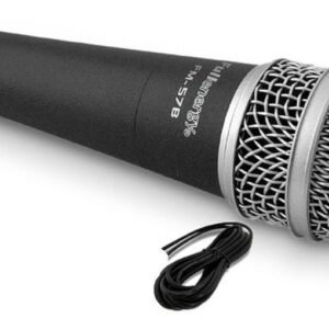 Microfono Dinamico Unidireccional (pro) C/ Cable Balanceado