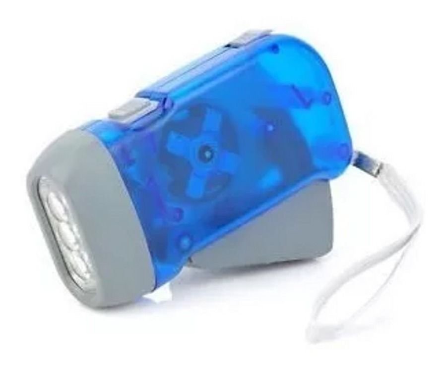 Linterna 3 Led Autorecargable Sin Pilas Con Recuperador - Imagen 4