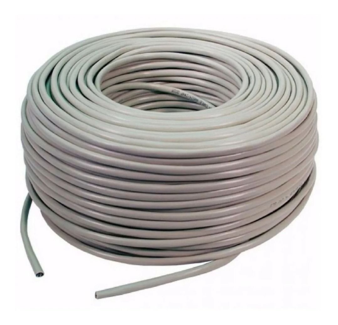 Cable Utp Red Rollo Bobina 25 Metros Cat6 0.57 Rj45 Awg24