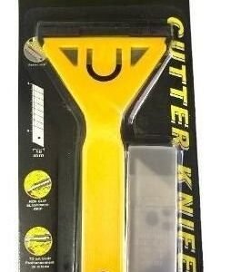 Cutter Cuter Rasqueta Espatula Vidrio Pintura Con Repuesto
