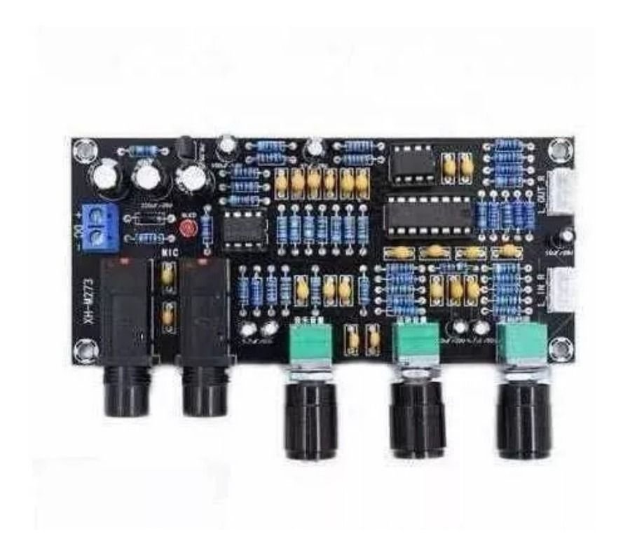 Modulo Preamplificador Microfono Instrumento Reverb Ne5532