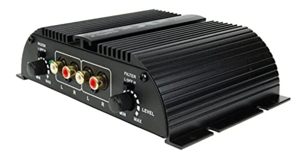 Potencia Amplificador Auto 400 Watts 4 Salidas