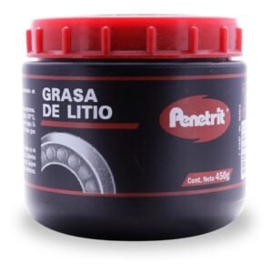 Grasa De Litio Penetrit Roja Pote 450 Gr