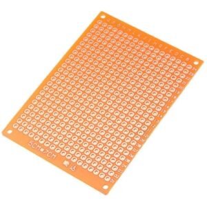 Placa Experimental Pcb Perforada 5x7 Pertinax Simple Faz