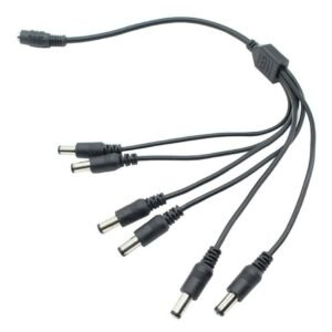 Splitter Pulpo Pulpito Alimentación Dc 1 A 6 Cctv Camara