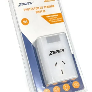Estabilizador Protector De Tension Digital Zurich Blanco