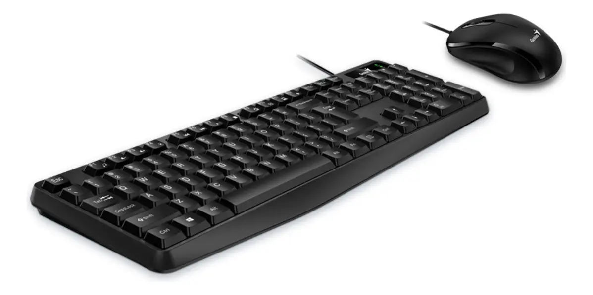 Kit Combo Teclado Y Mouse Usb Genius Km-170 Negro - Imagen 4