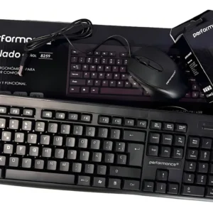 Kit Combo Teclado Mouse Membrana Usb Español Performance