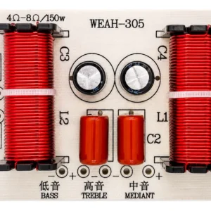Divisor De Frecuencia Crossover 3 Vias Hifi 150 W Altavoz
