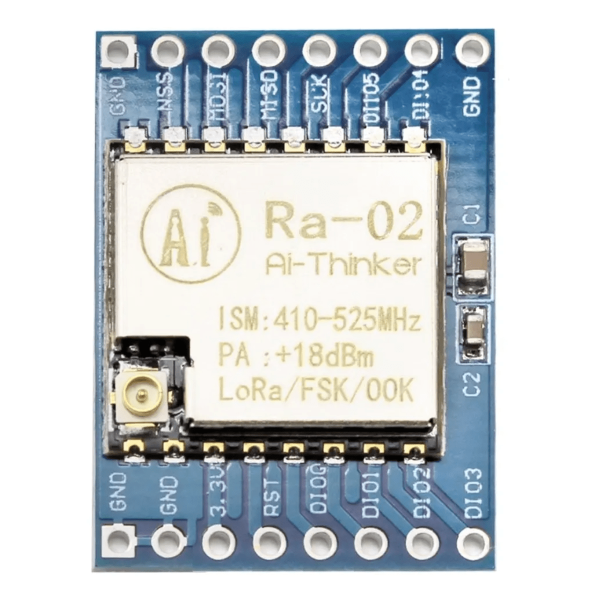 Modulo Rf Transceptor Lora Ra-02 Sx1278 Con Pcb Arduino - Imagen 2
