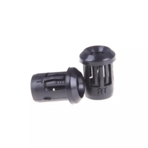 Portaled Porta Led 3 Mm Diodo Negro X 10 Unidades