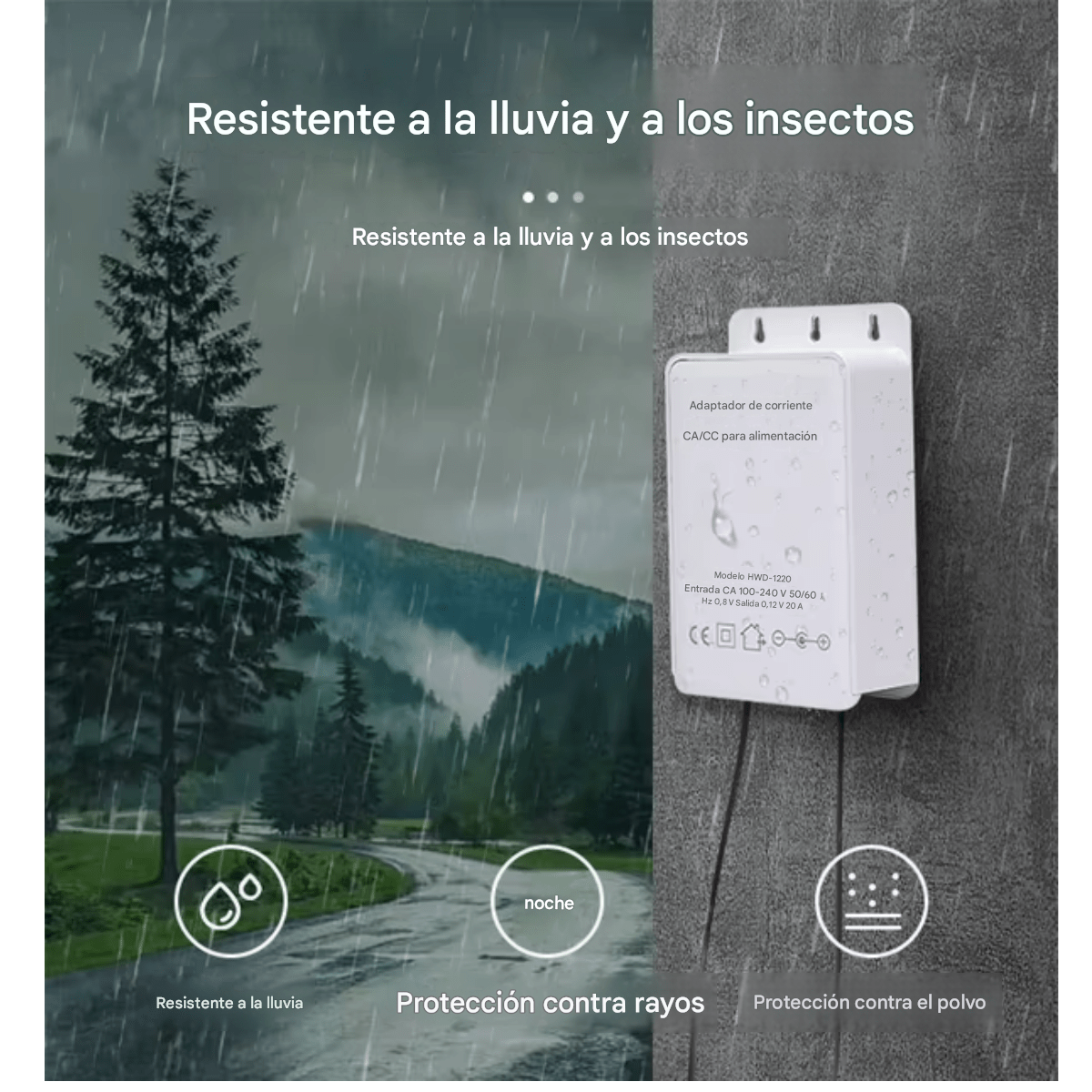 Fuente Alimentacion Ups Camara Seguridad 12v 2a - Imagen 5