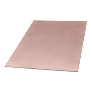 Placa Plaqueta Fenolico 10x10 Simple Faz Cobre Pcb Pertinax