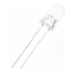 Led 10mm Redondo Diodo Emisor De Luz X 10 Unidades Blanco
