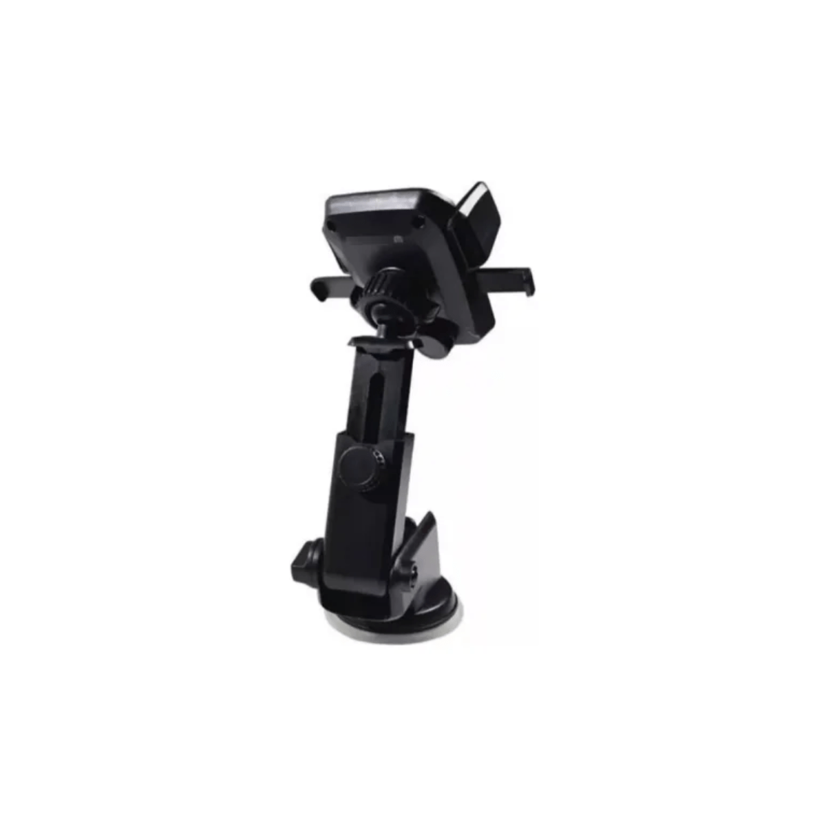 Soporte Celular Auto Parabrisas Tablero Ventosa Universal Negro - Imagen 2