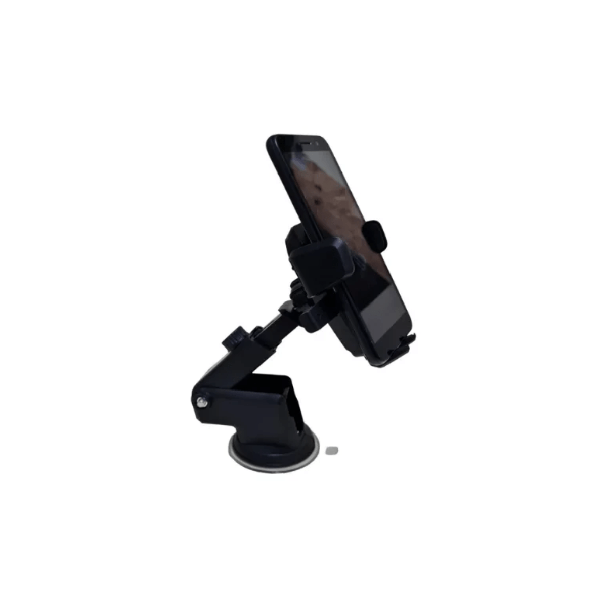 Soporte Celular Auto Parabrisas Tablero Ventosa Universal Negro - Imagen 4