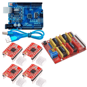 Kit Cnc Arduino Uno Shield V3 + 4 Driver Pololu A4988