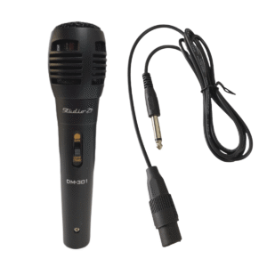 Microfono Unidireccional Karaoke C/ Cable Studio