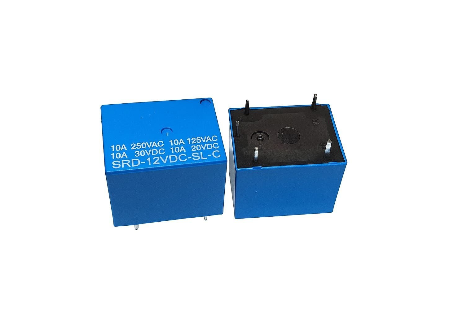Rele Relay 12v Dc Simple Inversor 10a 220v Relee - Imagen 4