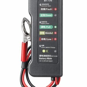 Tester Probador De Bateria Auto Moto Bt170 12v Led Digital