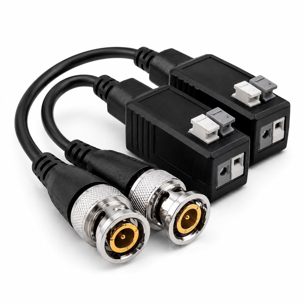 Video Balun Pasivo Hd 8mp Cámaras Seguridad Cctv Ahd Tvi Cvi - Imagen 4