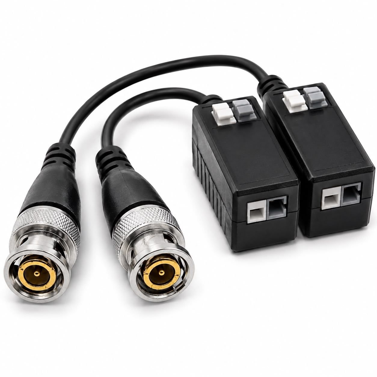 Video Balun Pasivo Hd 8mp Cámaras Seguridad Cctv Ahd Tvi Cvi - Imagen 5