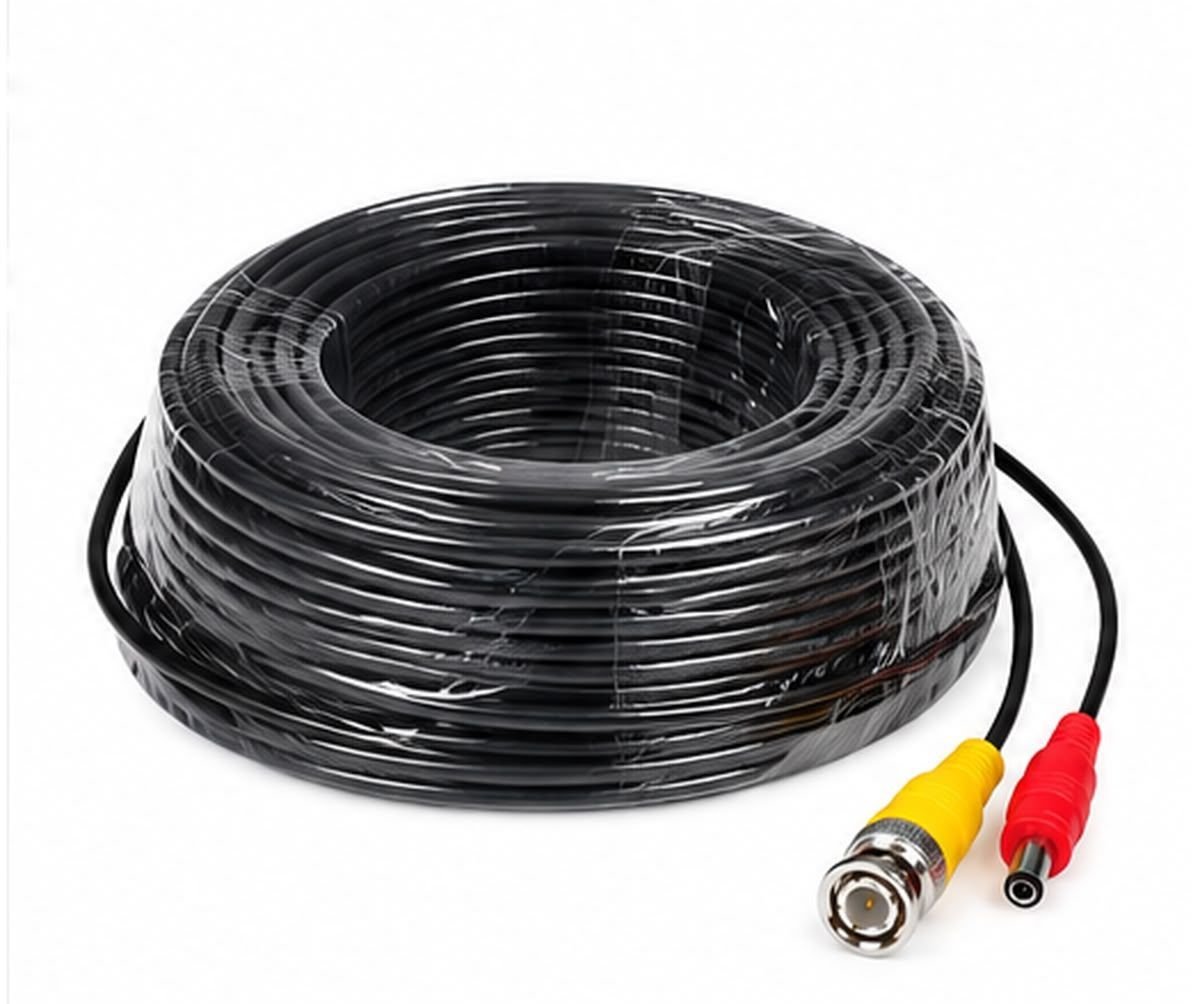 Cable Armado Bnc Dc Alimentacion Para Camara Cctv 10 Mts - Imagen 4