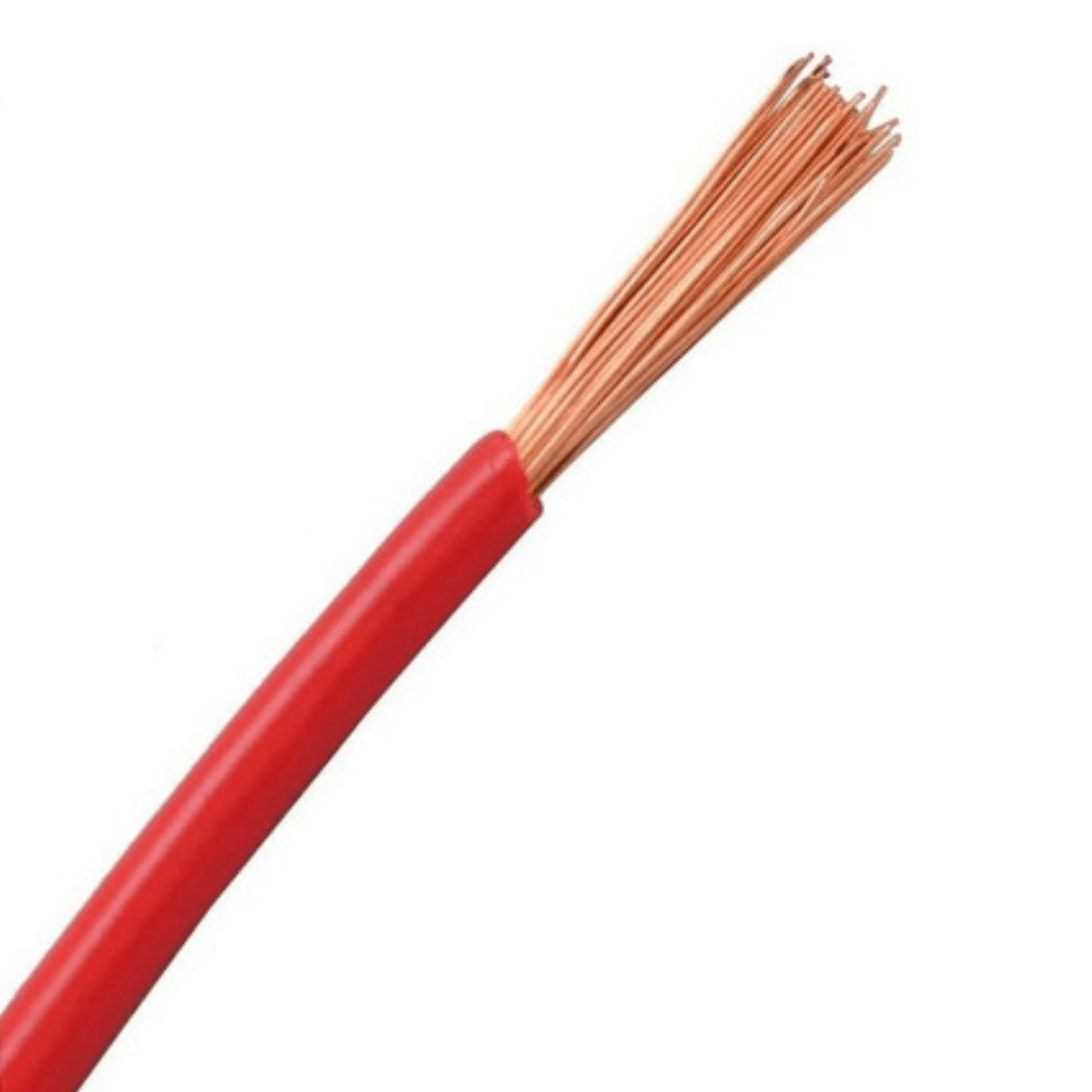 Cable Unipolar Normalizado 1mm Color Rojo Ecoflex 100% Cobre En Rollo Por 100 Metros - Imagen 2