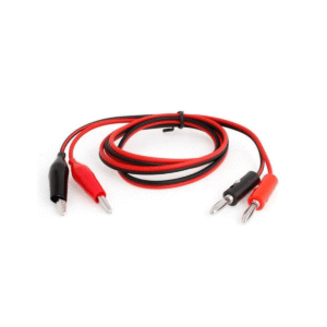 Puntas De Tester Cable Clip Pinza Cocodrilo A Banana