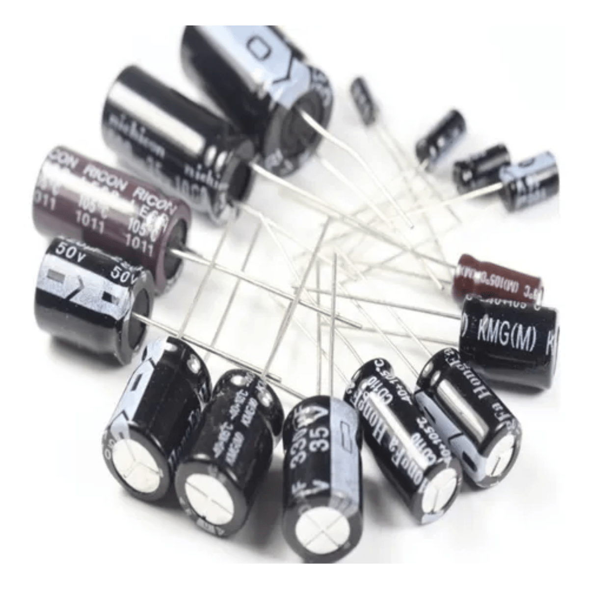 Capacitores Electrolíticos 47uf 25v Capacitor X10 Unidades - Imagen 2