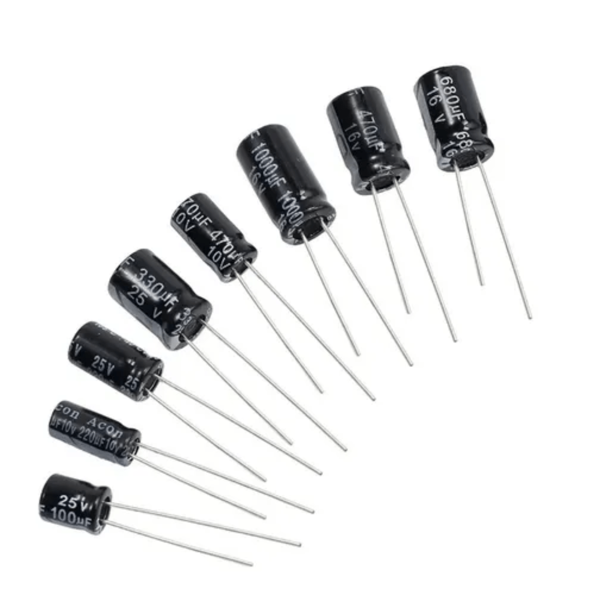 Capacitores Electrolíticos 47uf 25v Capacitor X10 Unidades