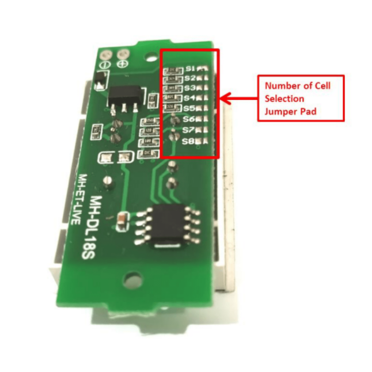 Modulo Indicador Carga De Bateria Display 1s A 8s - Imagen 3