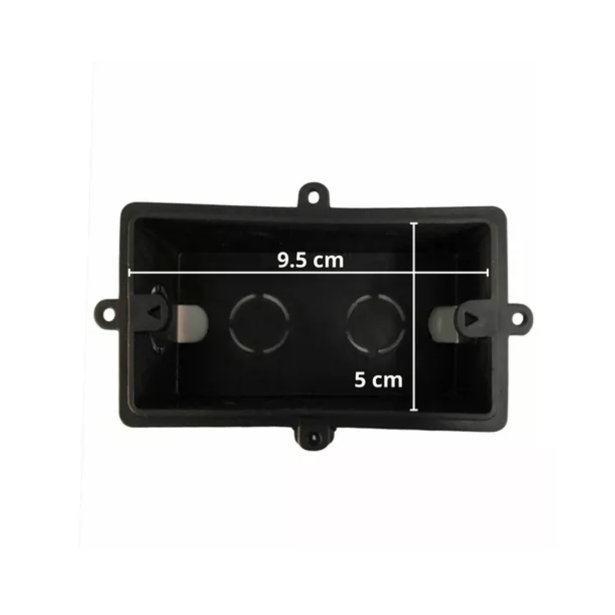 Combo 10 Módulos Con Punto Y Toma + 10 Cajas Pvc Rectangulares - Imagen 5