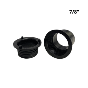 Conector Para Caño 7/8" Pulgadas Color Negro Caja Electricidad